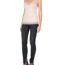 SET Singlet met kant lichtroze