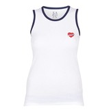 Zoe Karssen I Love Bikers tanktop white