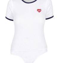 Zoe Karssen I Love Bikers body white