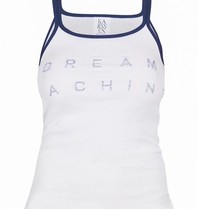 Zoe Karssen Dream Machine singlet white