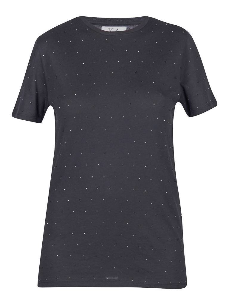 Zoe Karssen Embellished t-shirt zwart