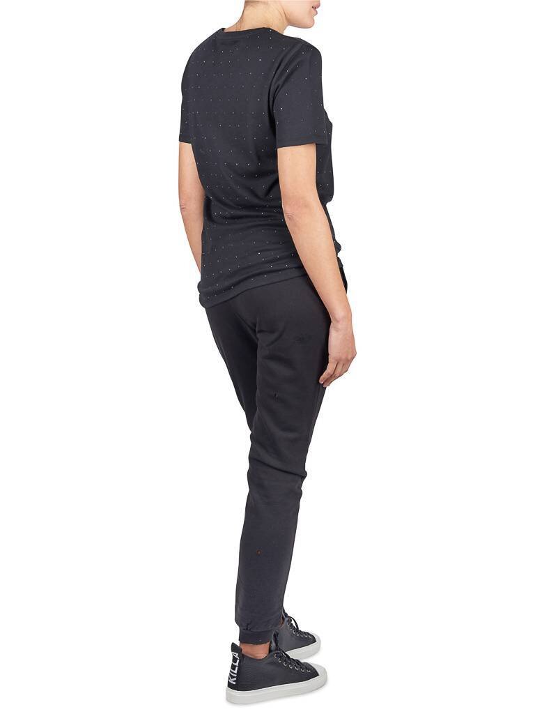 Zoe Karssen Embellished T-Shirt schwarz