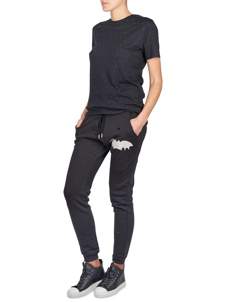 Zoe Karssen Embellished T-Shirt schwarz