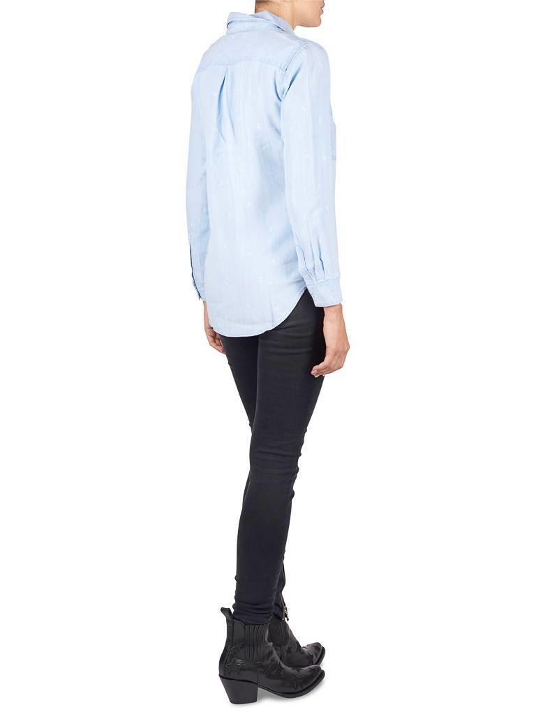 Rails Carter blouse light blue