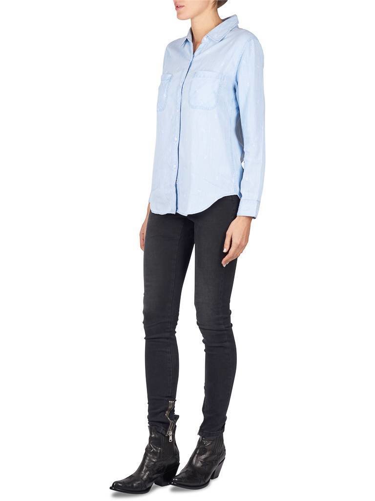 Rails Carter Bluse hellblau