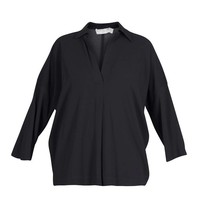 Vince V-hals blouse zwart