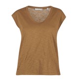 Vince V-hals t-shirt legergroen