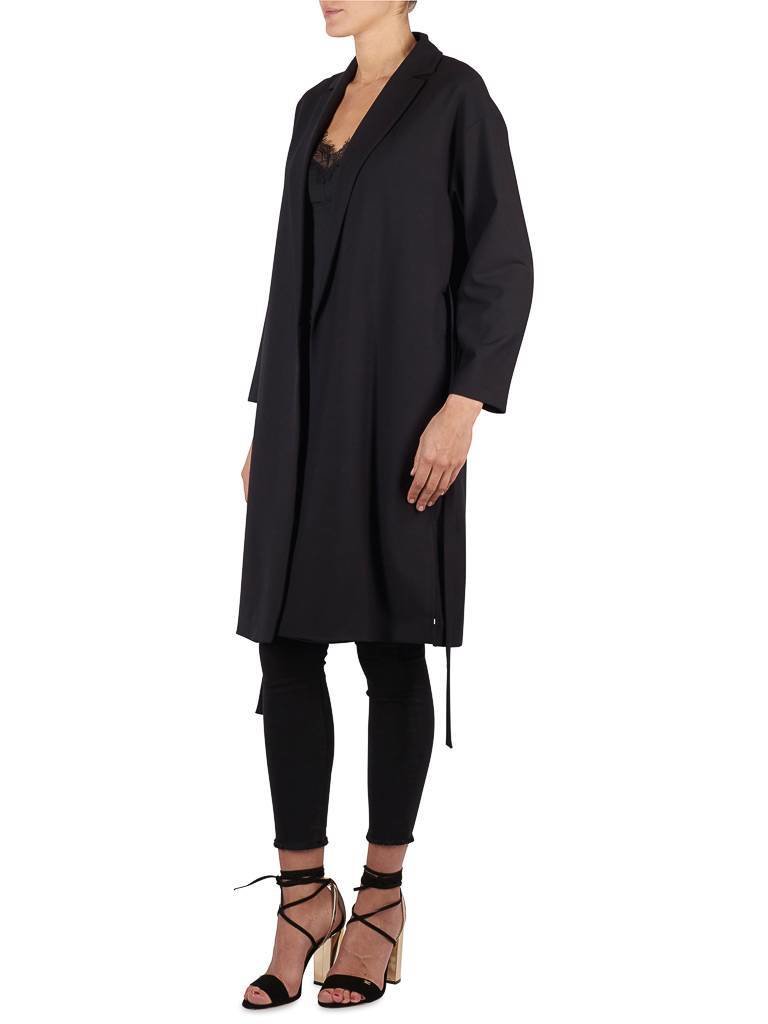 SET Long blazer black