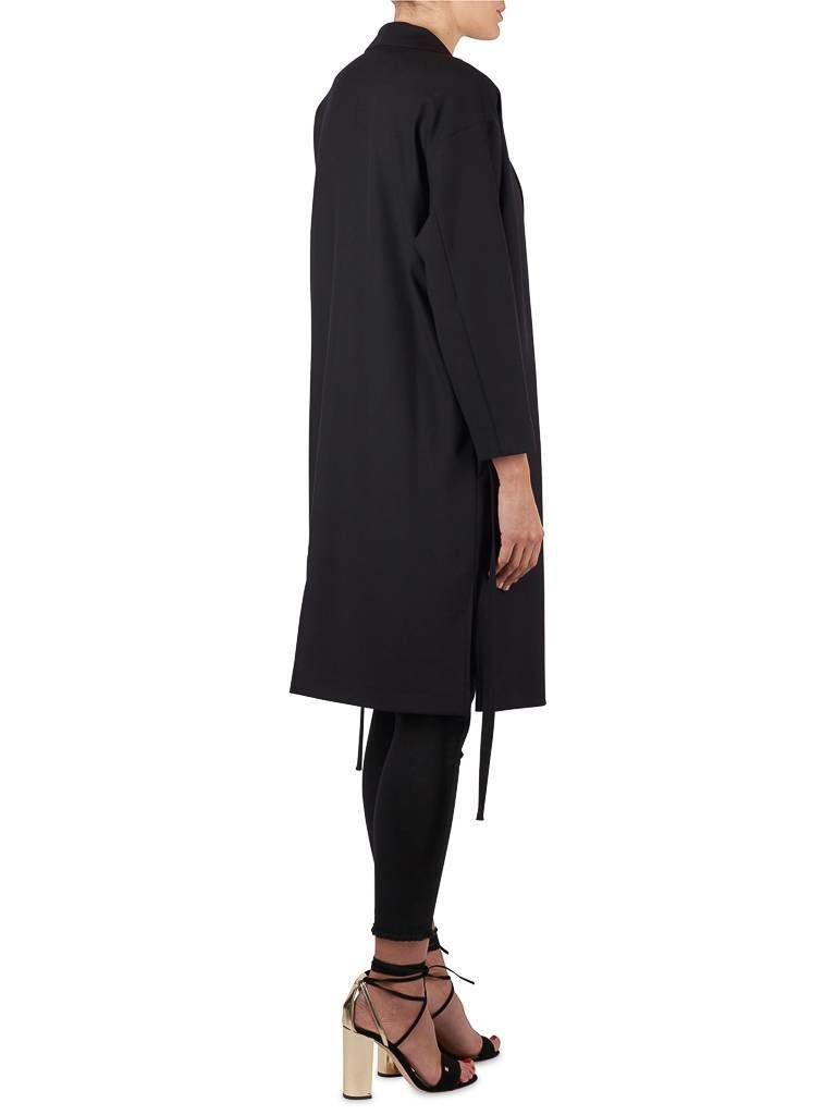 SET Long blazer black