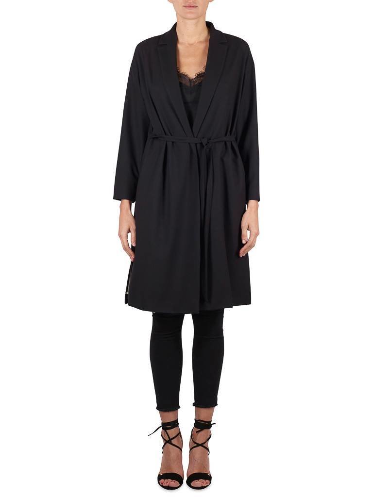 SET Long blazer black