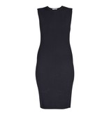 Vince Mouwloze jurk zwart