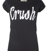 VLVT Crush t-shirt zwart