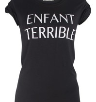 VLVT Enfant terrible T-Shirt schwarz