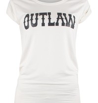 VLVT Outlaw t-shirt crème