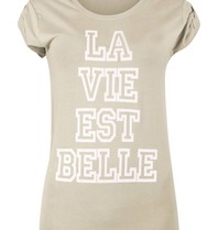 VLVT La vie est belle T-Shirt grün