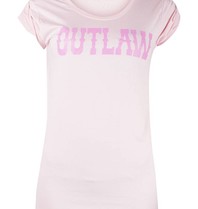 VLVT Outlaw t-shirt roze