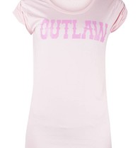 VLVT Outlaw tee pink