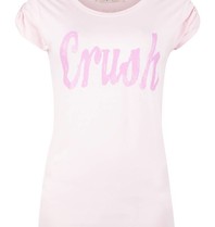 VLVT Crush t-shirt roze