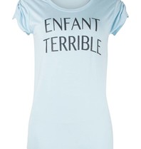 VLVT Enfant terrible T-Shirt hellblau