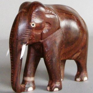Elephant, Eastindian Rosewood, 100 mm