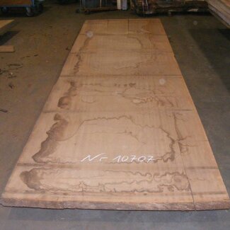 Afzelia Tischplatte, 4500 x 1270 x 55 mm, künstlich getrocknet, besäumt