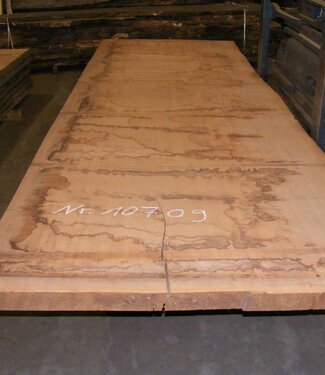 Afzelia Tischplatte, 4500 x 1350 x 55 mm, künstlich getrocknet, besäumt