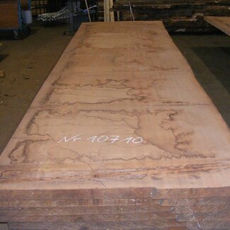 Afzelia - Doussie, tabletop, 450 x 133 x 5,5 cm