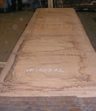 Afzelia  Tischplatte, 4500 x 1280 x 55 mm, künstlich getrocknet, besäumt