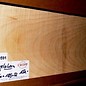 Sycamore, fiddleback, Guitar-Body, 560 x 155 x 52 mm, 3,1 kg