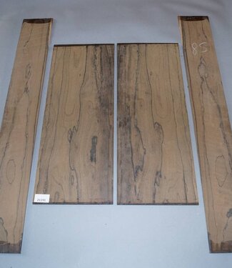 Ziricote, Böden und Zargen Set, spiegelbildlich,1,9 kg