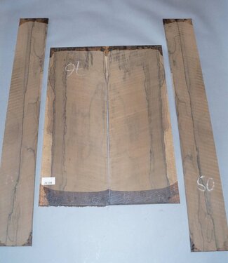 Ziricote, Böden und Zargen Set, spiegelbildlich, 1,4 kg