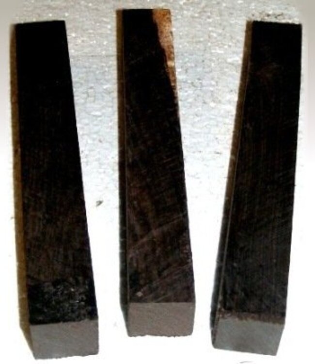 Grenadill Kanteln, 3 Stk/Stz, ca.150-300 x 33-40 x 33-40 mm, B-Qualität