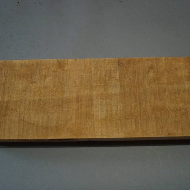 Anegre, Longhi Body, fiddleback, 550 x 180 x 48 mm, 2,8 kg, kiln dried
