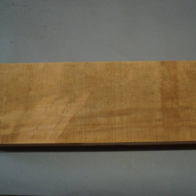 Anegre, Longhi Body, fiddleback, 550 x 180 x 48 mm, 2,9 kg, kiln dried
