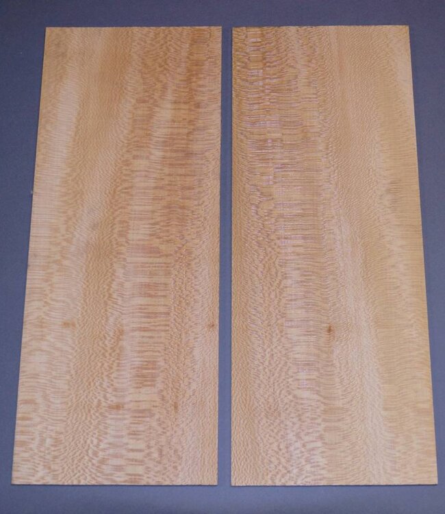 Platane Set Böden & Zargen, ca. 570 x 220 x 4 mm und 870 x 140 x 4 mm, 1,2 kg, spiegelbildlich