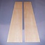 Plane set bottoms & sides, B: 570 x 220 x 4 mm, S: 870 x 140 x 4, 1,2 kg, mirror cut