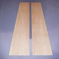 Plane set bottoms & sides, B: 570 x 220 x 4 mm, S: 870 x 140 x 4, 1,2 kg, mirror cut