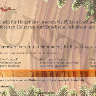 Geschenkgutschein - Weihnachtsspecial