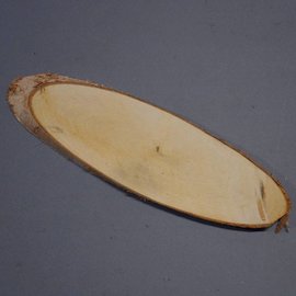 Birkenscheibe oval ca. 280 x 80 x 10 mm, 0,2 kg