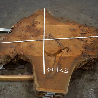 Sapeli Mahagoni Tischplatte, ca. 2000 x 2200 x 52 mm