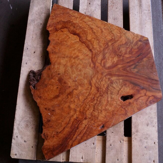 Kampfer Tischplatte, ca. 800 x 700 x 48 mm, 18 kg, 11098