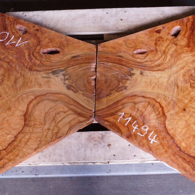 Kampfer Tischplatte, ca. 800 x 700 x 55 mm, 21 kg, 11494