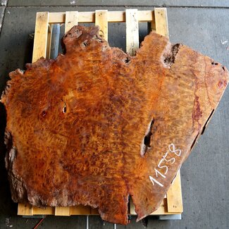 Camphor table top, approx. 1050 x 1000 x 65 mm, 52 kg, 11558