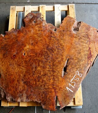 Camphor table top, approx. 1050 x 1000 x 65 mm, 52 kg, 11558