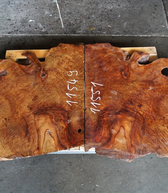 Camphor table top, approx. 950 x 750 x 55 mm, 31 kg, 11549