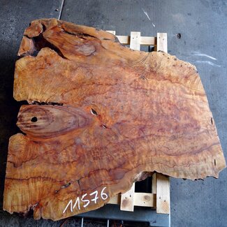 Kampfer Tischplatte, ca. 1200 x 1150 x 55-60 mm, 53 kg, 11576