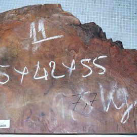 Sindora Maser, ca. 550 x 360 x 50 mm, 7,5 kg