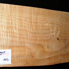 Softmaple Body fiddleback, approx. 553 x 210 x 56 mm 20949