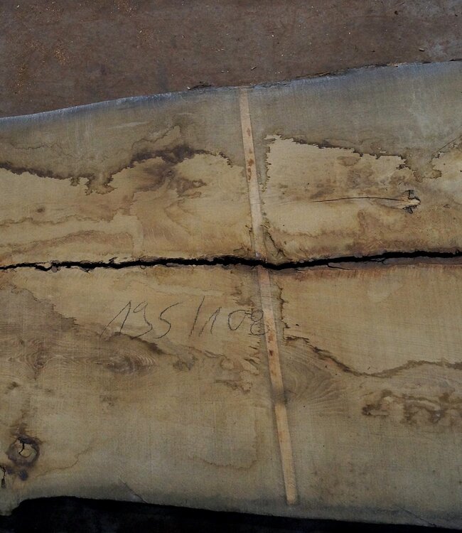 Eiche Tischplatte, ca. 1950 x 1080 x 65 mm, 11612