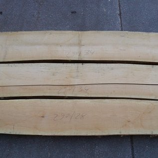 Cherry EU fiddleback, 35 mm thick, lumber, 8 boules, KBR-1